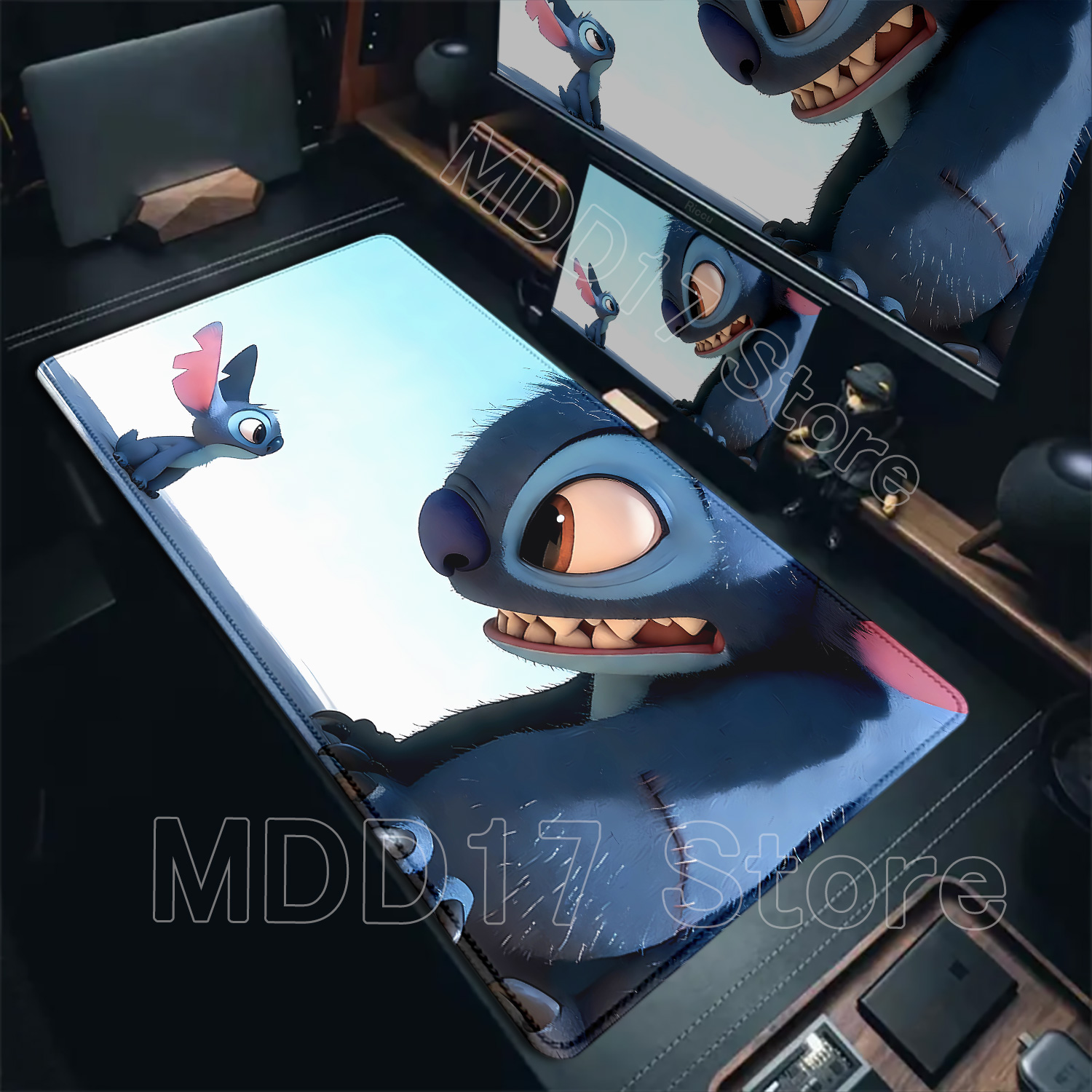 Laptop Accessories Wallpaper - Seçilmiş 30 Duvar Kağıdı Sevimli Stitch