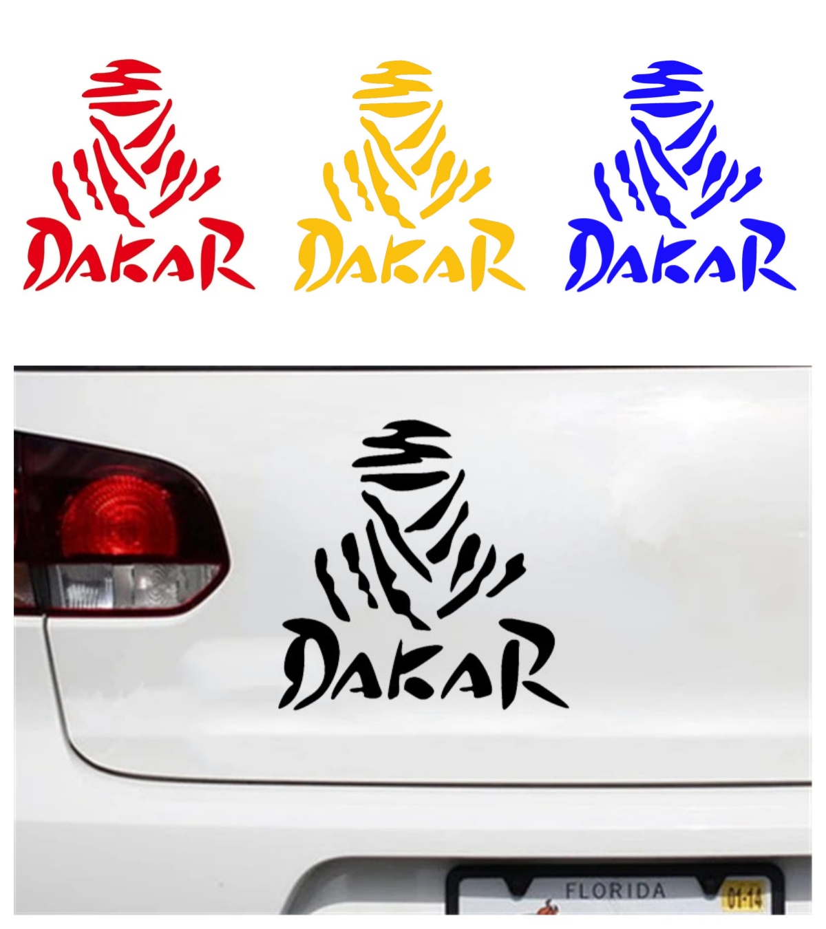 Laptop Accessories Ideas - Araba Motosiklet Etiket DAKAR Ralli Oyunu