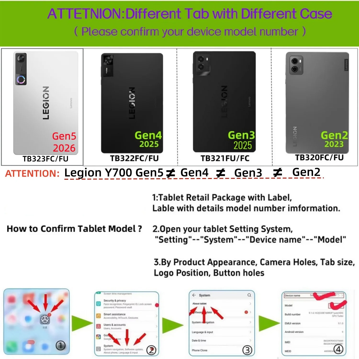 Lenovo Legion Y700 Tablet Kılı - Legion Laptop Accessories incelemesi ve fiyatı