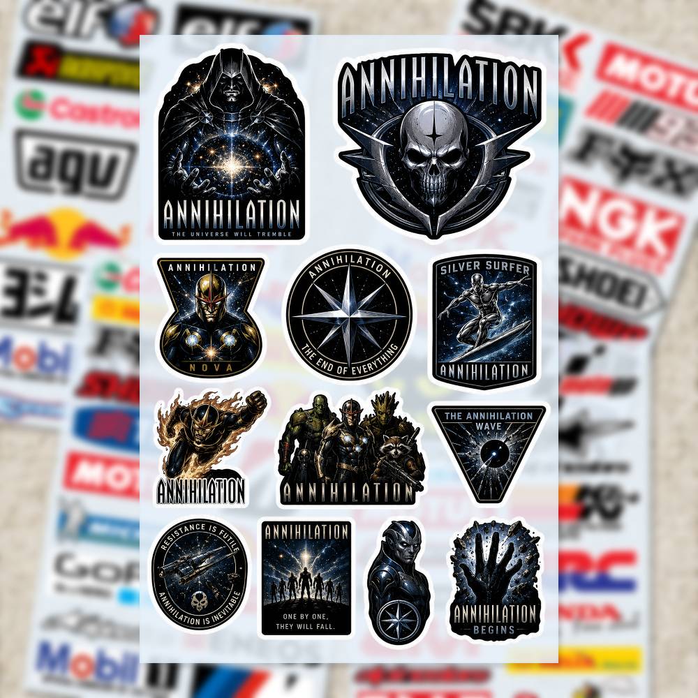 A-nnihilation Çıkartmalar Moto - Laptop Accessories Wallpaper incelemesi ve fiyatı