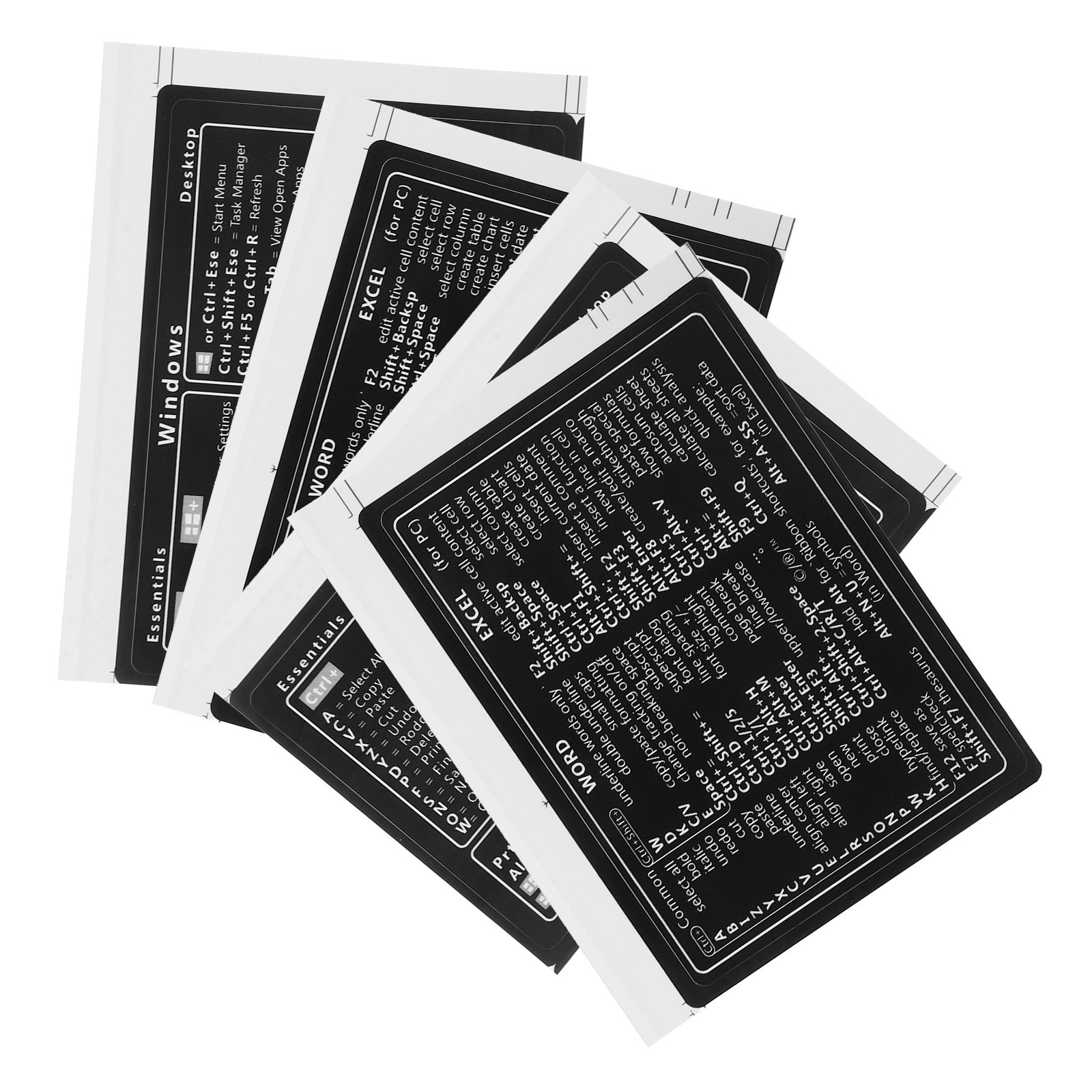 4 Yaprak Klavye Kısayol Çıkart - Laptop Accessories Productivity incelemesi ve fiyatı