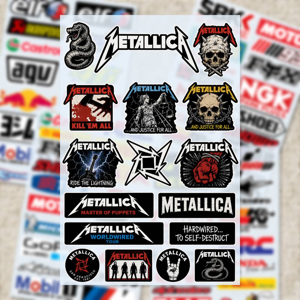 M-Metallica Çıkartmalar Moto E - Laptop Accessories Wallpaper incelemesi ve fiyatı