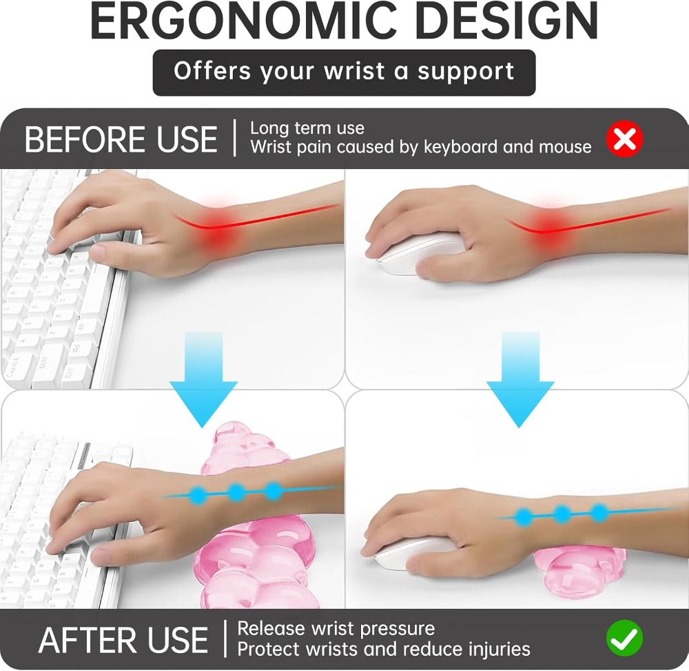 Yumuşak Bulut Jel Mouse Pad Bi - Laptop Accessories For Wrist Support incelemesi ve fiyatı