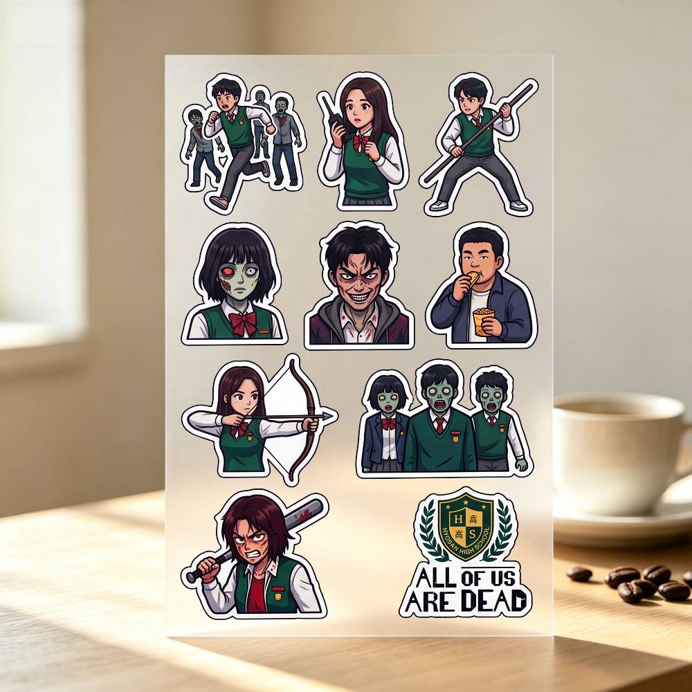 1 adet hepimiz D-Dead çıkartma - Laptop Accessories Wallpaper incelemesi ve fiyatı