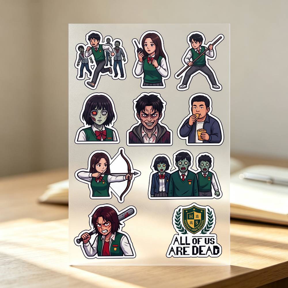 1 adet hepimiz D-Dead çıkartma - Laptop Accessories Wallpaper incelemesi ve fiyatı