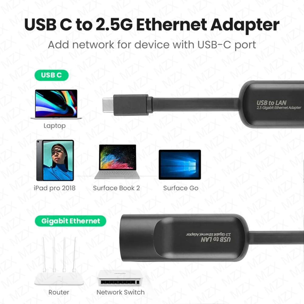 2.5G 2500 Mbps Ağ Kartı Gigabi - Laptop External Accessories incelemesi ve fiyatı