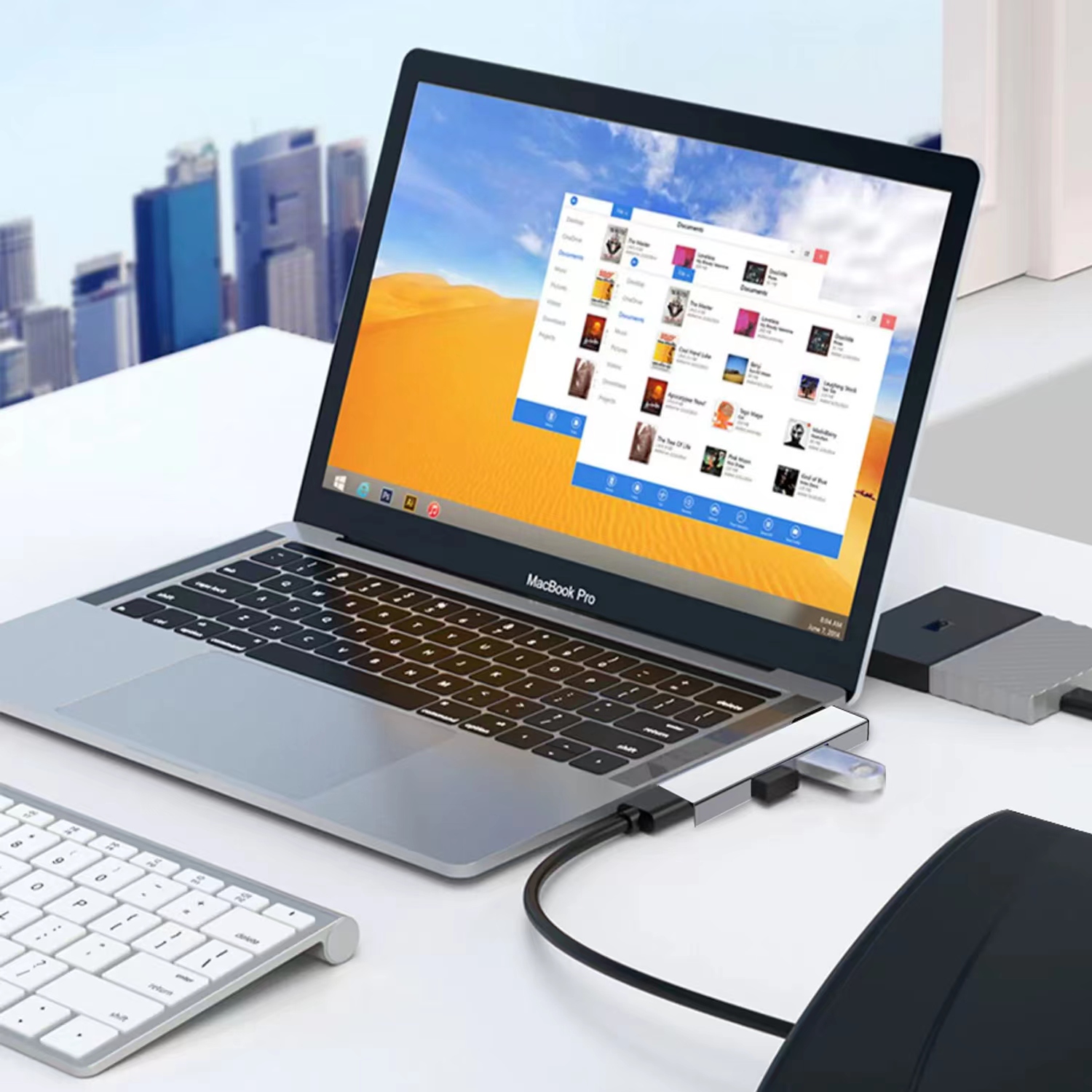 USB C HUB 3.0 Tip C 3.1 3 Port - Apple Accessories Laptop incelemesi ve fiyatı
